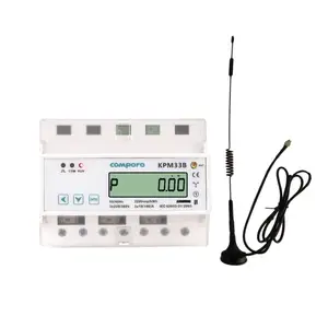 Wireless Din Rail Remote Power Switch Wifi 3 Phase Smart Electricity Meter 100A with Breaker