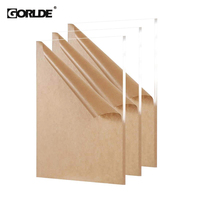 Plaque acrylique transparente GORLDE 3 mm 300x400 mm, feuille de plastique organique, méthacrylate de verre 2 mm, 3 mm et 4 mm