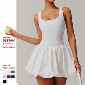 Vestido Deportivo <span class=keywords><strong>de</strong></span> Dos Piezas Under Lulu Custom Woven Naked Feeling para Mujer, Falda Antiescarcha para Correr al Aire Libre, Fitness y Tenis - Product Image 1