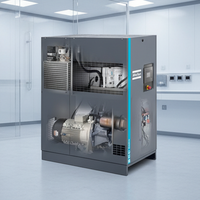 Compresseur d'air rotatif industriel série GA, 11 kW à 30 kW, économie d'énergie, 60 Hz, système d'air stationnaire pour la fabrication
