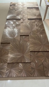 Color marrón arte paja <span class=keywords><strong>marquetería</strong></span> Panel de pared incrustaciones muebles Panel divisor de habitación - Product Image 5