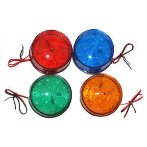 Lampe d'avertissement de sécurité pour d'ouvreur de porte coulissante et balançoire, ampoule d'avertissement de sécurité, dc 24v ac 110v <span class=keywords><strong>220V</strong></span>, 2 pièces - Product Image 4