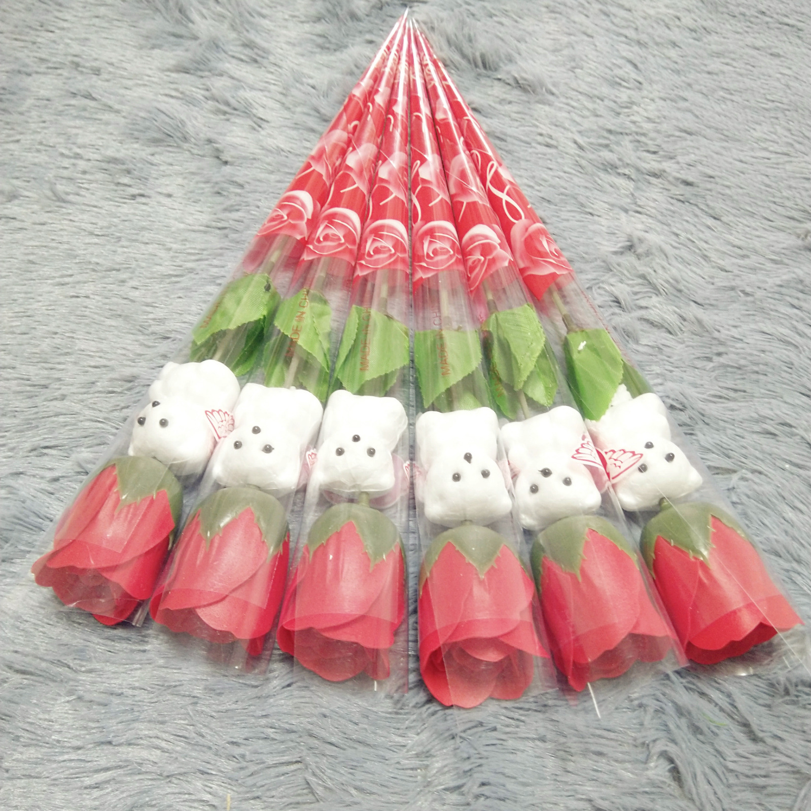 Orso Cuore Rosa Rosso 1