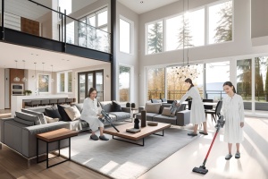 Aspirapolvere elettrico silenzioso per aspirapolvere 2-in-1, - Product Image 5