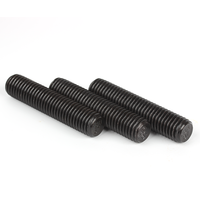 ASTM A193 B7 Alloy Steel Black Oxide Inch Fully Threaded Rods for ASME B16.5 Flange Bolting