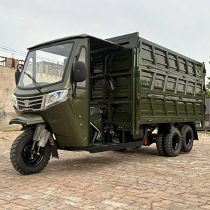 เครื่องยนต์ 350 ซีซี ระบายความร้อนด้วยน้ำ รถสามล้อบรรทุกแบบเปิด 9 ล้อ กำลังสูง รถสามล้อเติมน้ำมันเคลื่อนที่ รถดัมพ์ ขายดีที่สุดในปี 2026 - Product Image 1