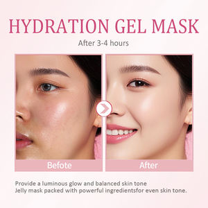 Masque Gel Hydratant Marque Blanche 28g ADN de Saumon PDRN Vitamine C Raffermissant et Anti-Taches OEM ODM - Product Image 3