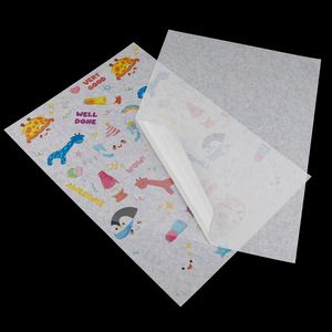 Hoja de Papel Autoadhesiva Semitransparente Mate con Reverso de Glassine y Adhesivo Acrílico Removible, Tamaños A0 A1 A2 A3 A4 - Product Image 4