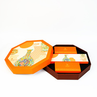 Boîte cadeau personnalisée haut de gamme, boîte rigide de luxe pour pâtisserie, ensemble cadeau alimentaire, matériau de qualité alimentaire, boîte à dessert et pâtisserie pour la vente au détail et les partenaires de marque