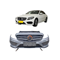 Precio de Fábrica al por Mayor, Conjunto Original de Segunda Mano de Parachoques Delantero y Parrilla Frontal para Mercedes Benz Clase C W205