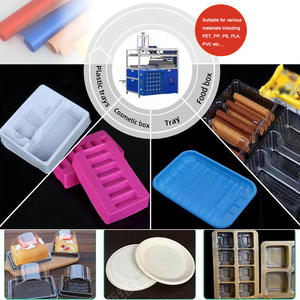 Petite <span class=keywords><strong>machine</strong></span> de thermoformage semi-automatique pour la fabrication d'échantillons de barquettes alimentaires et de blisters - Product Image 2