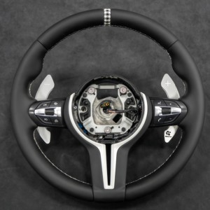 Volante de Fibra de Carbono DOS para <span class=keywords><strong>BMW</strong></span> M4 M4 F82m4 M4f82 F82 M4cs M4 420i 428i 430i 435i 440i <span class=keywords><strong>420d</strong></span> M4gtr M4gts - Product Image 5