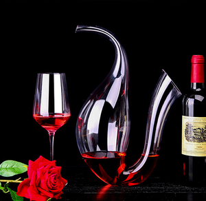 Carafe à <span class=keywords><strong>vin</strong></span> en verre cristal sans plomb avec logo soufflé à la main en forme de <span class=keywords><strong>coq</strong></span> créatif - Product Image 6