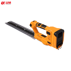 Machine <span class=keywords><strong>de</strong></span> taille-<span class=keywords><strong>haie</strong></span> électrique portable UM, rechargeable, sans balais, alimentée par batterie 21V, 6 vitesses réglables, qualité DIY - Product Image 6