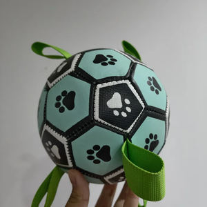 <span class=keywords><strong>Jouet</strong></span> de <span class=keywords><strong>chien</strong></span> moderne et écologique 2026 : ballon de football durable pour la dentition et l'entraînement en extérieur - Product Image 5