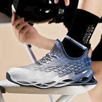 2023 vente en gros chaussures personnalisées pas cher mode chaussures décontractées hommes Fitness course sport formateurs baskets marche Style chaussures pour hommes