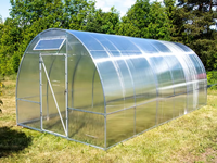 JIAPEI Mini kit de serre tunnel de jardin à effet de serre, fabricant de feuilles de PC en plastique pour l'intérieur et l'extérieur