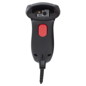 Lector de códigos de barras para códigos lineales y bidimensionales USB IDATA LS 2D COM Negro y Rojo 179775 - Product Image 3