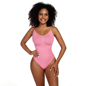 Fashion Women's <strong>Seamless</strong> <strong>Shapewear</strong> Full Body Shaper with Butt Lifter Slimming <strong>Underwear</strong> for Hip Enhancement Jumpsuit - Product Image 3