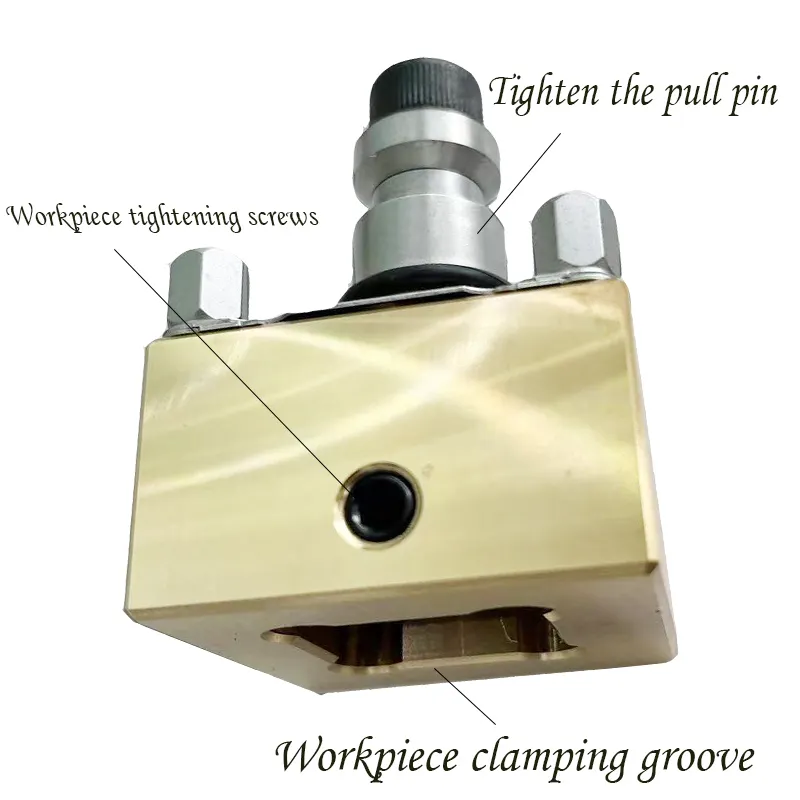 EDM Discharge CNC Copper Worker Quick Replacement Chuck Repeated Positioning Accuracy Tolerance 0.005UM