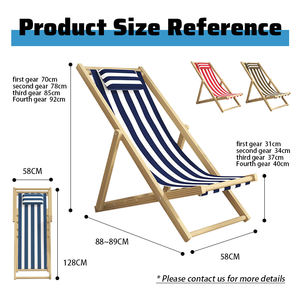 <span class=keywords><strong>Chaise</strong></span> Longue <span class=keywords><strong>de</strong></span> <span class=keywords><strong>Plage</strong></span> Inclinable Pliante <span class=keywords><strong>en</strong></span> <span class=keywords><strong>Toile</strong></span> <span class=keywords><strong>et</strong></span> <span class=keywords><strong>Bois</strong></span> Durable, Siège <span class=keywords><strong>de</strong></span> Patio Extérieur Portable <span class=keywords><strong>et</strong></span> Confortable - Product Image 6