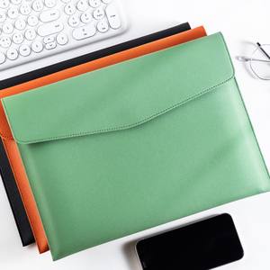 Porte-documents A4 en PU grande capacité, sac de classement de haute qualité, personnalisable avec logo pour réunions, affaires, étudiants, promotion - Product Image 2