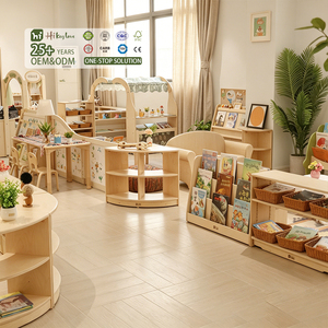 Hikeylove - Mobilier moderne pour écoles maternelles, garderies et crèches - Tables et chaises <span class=keywords><strong>en</strong></span> bois pour enfants - Product Image 1