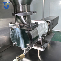 Machine d'emballage automatique VFFS multifonctionnelle pour beurre de cacahuète, remplissage et scellage de sachets, pour aliments, pâtes épaisses, sauces, confitures, avec pompe et PLC