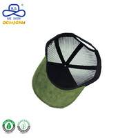 Unisex 6-Panel Klassieke Suède Mesh Stof Ademende Honkbal Trucker Cap Met Aangepaste Logo Voor Zomer Wandelen Camping Outdoor Kleding