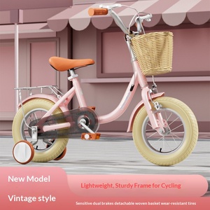Nouveau style de vélo à pédales pour filles, style princesse, avec roues d'apprentissage, sans suspension ni vitesses, pour les enfants de 3 ans et plus, roues de 12 à 20 <span class=keywords><strong>pouces</strong></span> - Product Image 3