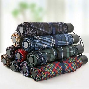 Hot Sale New Metal Manual <b>Foldable</b> Three-Folding American Style Multi-Color Party Creative Water Flowering Ruffled Sunny Rain - Product Image 4