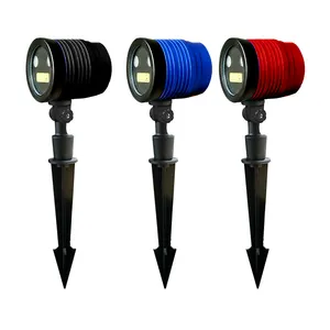 KSWING Waterproof LED Light With Red Green Laser Lights Projector Outdoor Christmas Laser Light