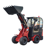 Chargeuse sur pneus télescopique 4x4 en promotion, homologuée CE EPA, mini-tracteur avec moteur Yanmar, transmission hydrostatique automatique 4x4