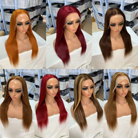 Perruques en cheveux humains HD sans colle 12A, perruque Lace Front en cheveux humains, perruque Lace Frontale complète 360 en cheveux vietnamiens bruts alignés sur les cuticules 13x6