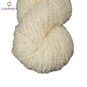 Fil fantaisie 100% <span class=keywords><strong>laine</strong></span> mérinos australienne <span class=keywords><strong>extra</strong></span> <span class=keywords><strong>fine</strong></span>, fil bouclé, fil non teint pour la teinture <span class=keywords><strong>à</strong></span> la main et le tricot - Product Image 5