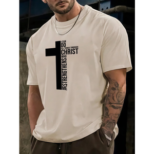 High Quality 100 Cotton Plus Size T-shirt Customize Digital Printing logo 230gsm Men Plain O-neck <b>Tshirt</b> Custom t Shirt - Product Image 6