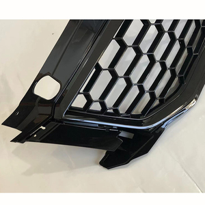 Nuevo estilo Hallow Honeycomb car Grille para VW <span class=keywords><strong>Skoda</strong></span> Octavia upgrade <span class=keywords><strong>RS</strong></span> 2014 2015 2016 2017 negro - Product Image 6