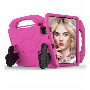 เคสสำหรับ <span class=keywords><strong>iPad</strong></span> Air 4 5 10.9นิ้ว <span class=keywords><strong>iPad</strong></span> Pro 11นิ้วสำหรับเด็กทุกรุ่นพร้อมที่วางนิ้วไว้ด้านหลัง - Product Image 1