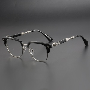 Montatura per Occhiali XPZ in Stile Europeo e Americano, Montatura Retrò per Uomo con Lenti Anti-luce Blu, Occhiali da Vista all'Ingrosso - Product Image 1