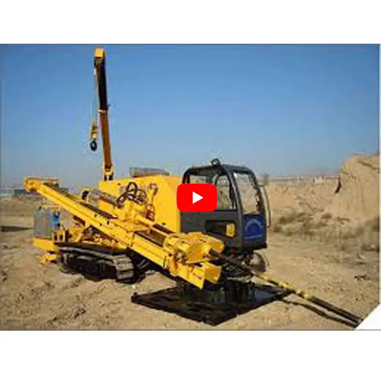 HDD 10ton Horizontal Directional Drilling Rig Drilling Machine Hdd Machine