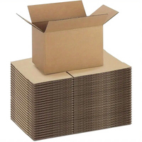 Cajas de Cartón Corrugado Resistentes Personalizadas de 3, 5 y 7 Capas, Cajas de Embalaje para Mudanza, Caja de Cartón Kraft para Envío Personalizada