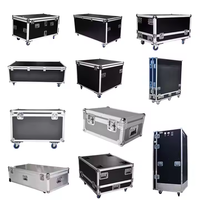 Valise de transport en aluminium sur mesure pour équipement, avec roulettes