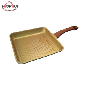 <span class=keywords><strong>Padella</strong></span> Grill in Alluminio Pressofuso Antiaderente <span class=keywords><strong>28</strong></span> <span class=keywords><strong>cm</strong></span>, Piastra Quadrata da 11 Pollici - Product Image 5