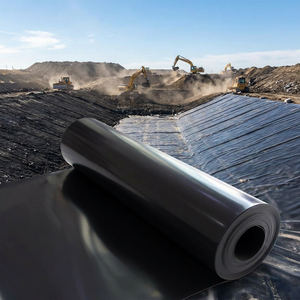 <span class=keywords><strong>Rollo</strong></span> de Geomembrana HDPE de Alta Calidad, 1.5mm 15mm, Impermeable, para Camaroneras y Tanques de Piscicultura - Product Image 1