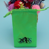 Sacs cadeaux en satin de haute qualité avec cordon de serrage, recyclables et réutilisables, pour le stockage et l'emballage des perruques, emballage pour les extensions de cheveux