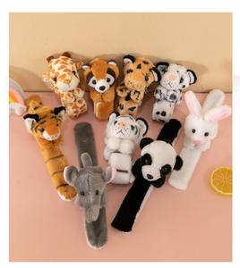 Großhandel Kuschel-Schnapparmbänder mit Tiermotiven, Plüschtier-Huggers, Plüsch-Schnapparmbänder - Product Image 4