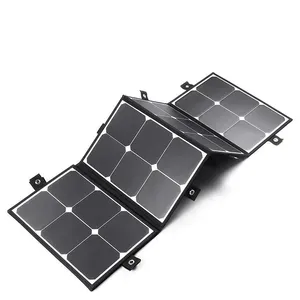 Custom Portable Solar Panel ETFE Foldable Solar Charger Kit for Power Station Generator