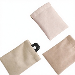 Greatbags Custom Logo Printing Low MOQ Free Sample Custom Branded Fashion Eco-friendly Medium Drawstring Pouch Velvet Gift <b>Bag</b> - Product Image 3