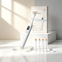 Nouvelle brosse à dents électrique vibrante intelligente automatique blanchissante portable USB à oscillation avec écran LCD