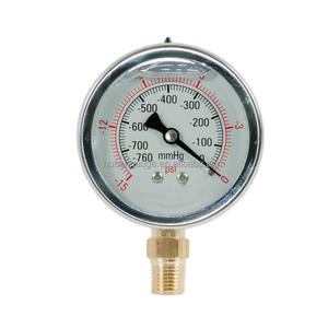 เกจวัดความดันอะนาล็อก BSP 1/4 <span class=keywords><strong>15psi</strong></span> ทางเข้าด้านล่างเส้นผ่านศูนย์กลางภายนอก63มม - Product Image 5